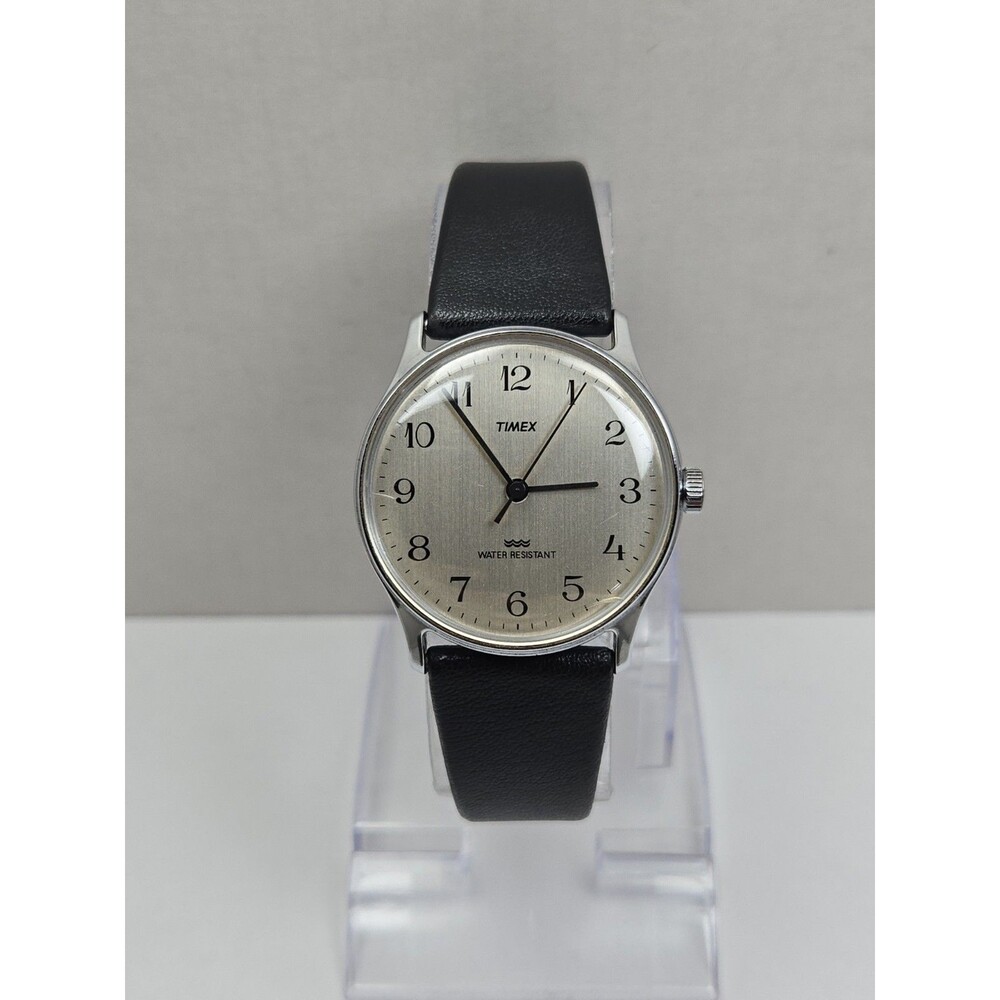 Vintage 1989 Timex Marlin 20521 Mens Manual Wind Running Dress Watch